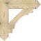Ekena Millwork Merced Arts & Crafts Rough Sawn Bracket, Douglas Fir, 6"W x 30"D x 30"H BKT06X30X30MRC03RDF - alternate 3